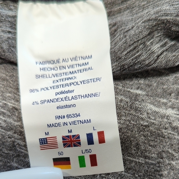 Reebok Men's Heathered Gray Short Sleeve Tee - Picture 7 of 10